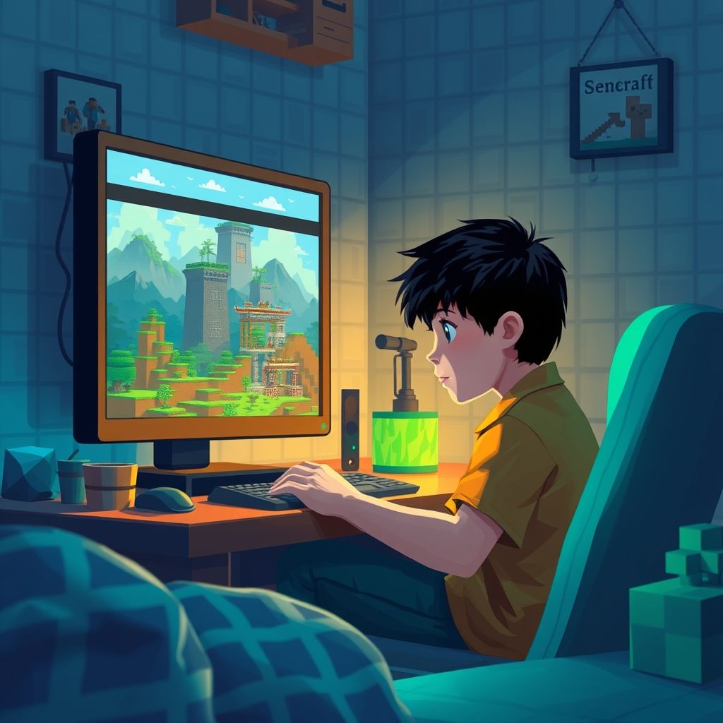 เทคนิคการสร้างเนื้อหาใน Minecraft